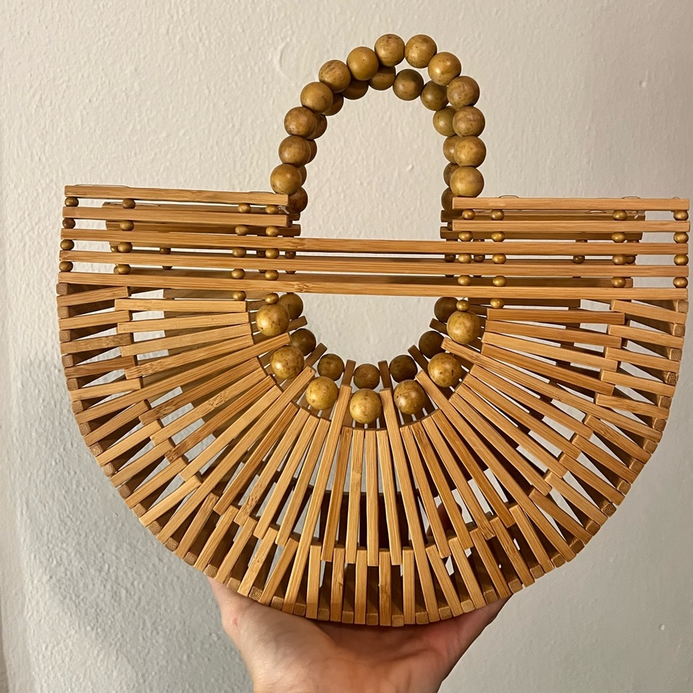Wooden purse